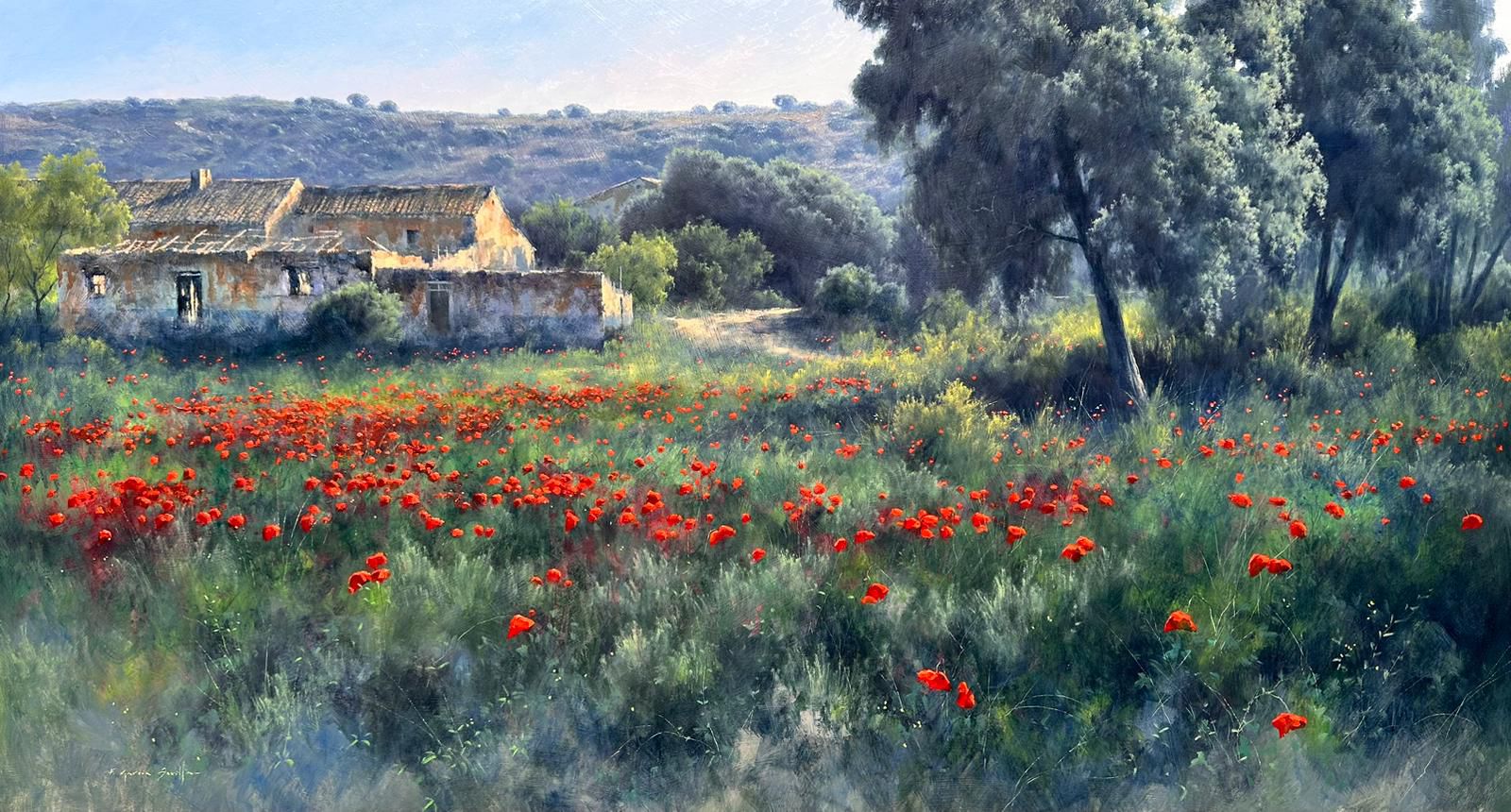 “ABANDONO” Oleo/madera tratada 65x120 cm.