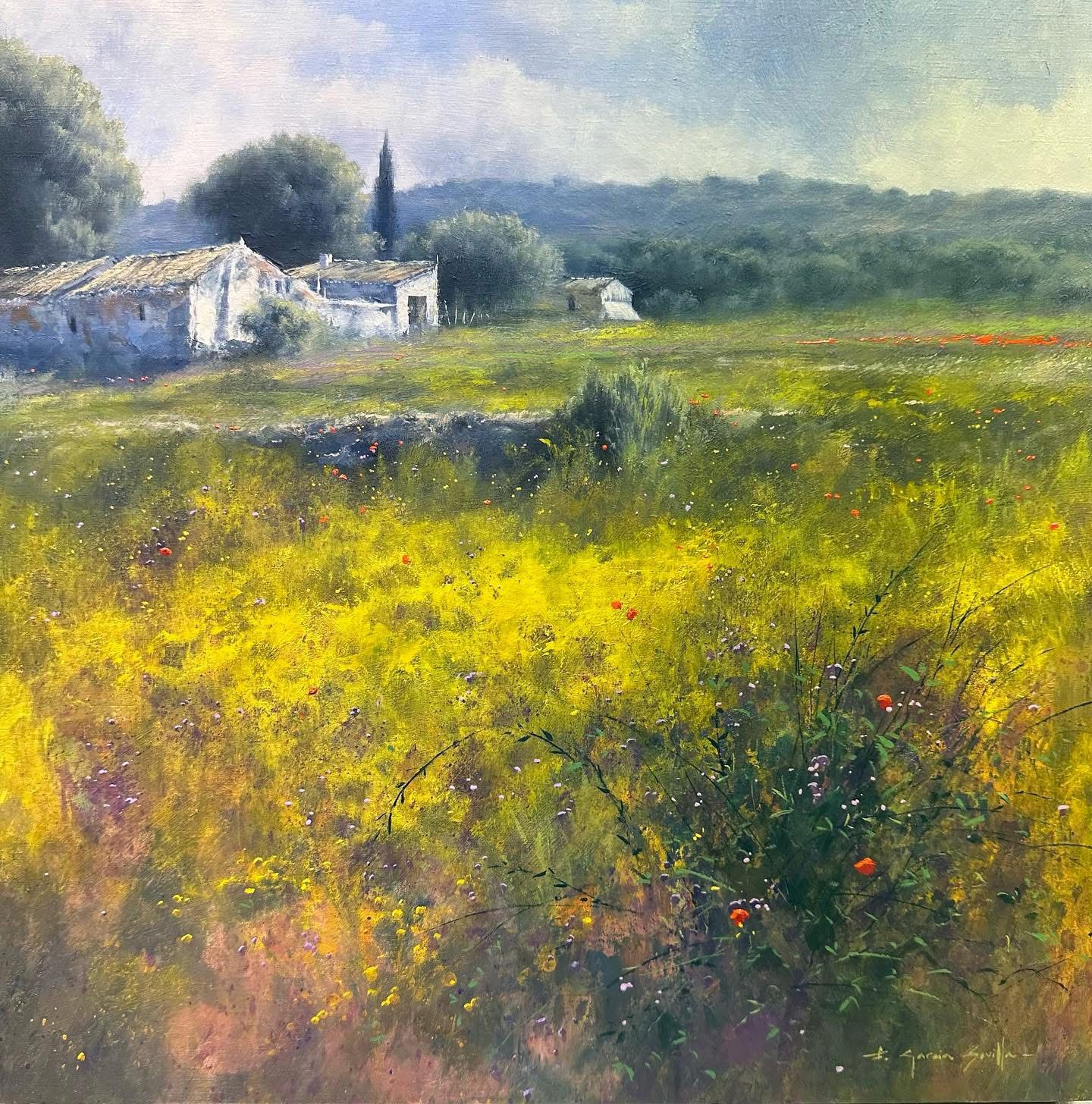 “LA MAGDALENA” Oleo/madera tratada 40x40