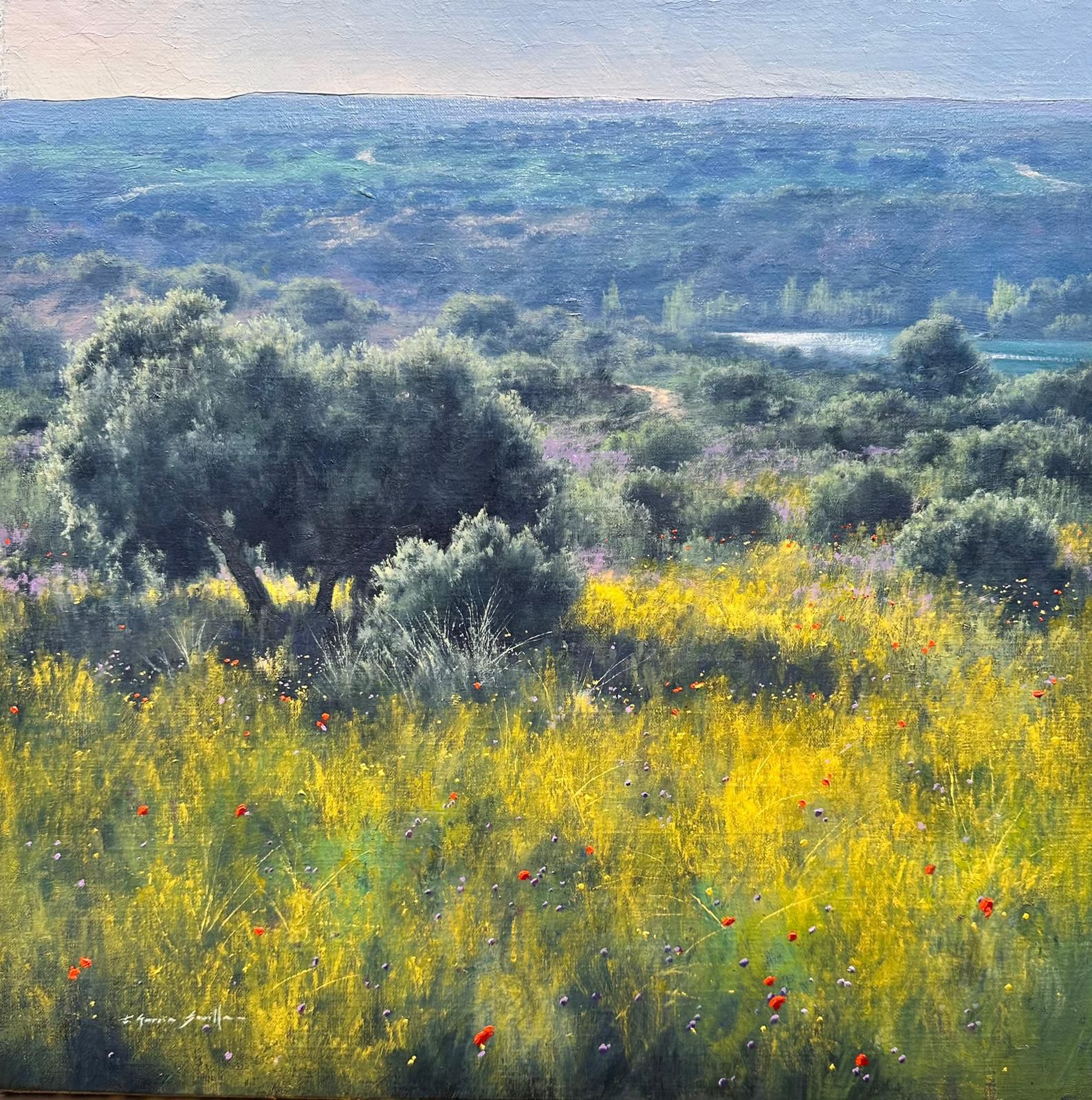 “PEÑARROYA” Oleo/lienzo 50x50 cm.